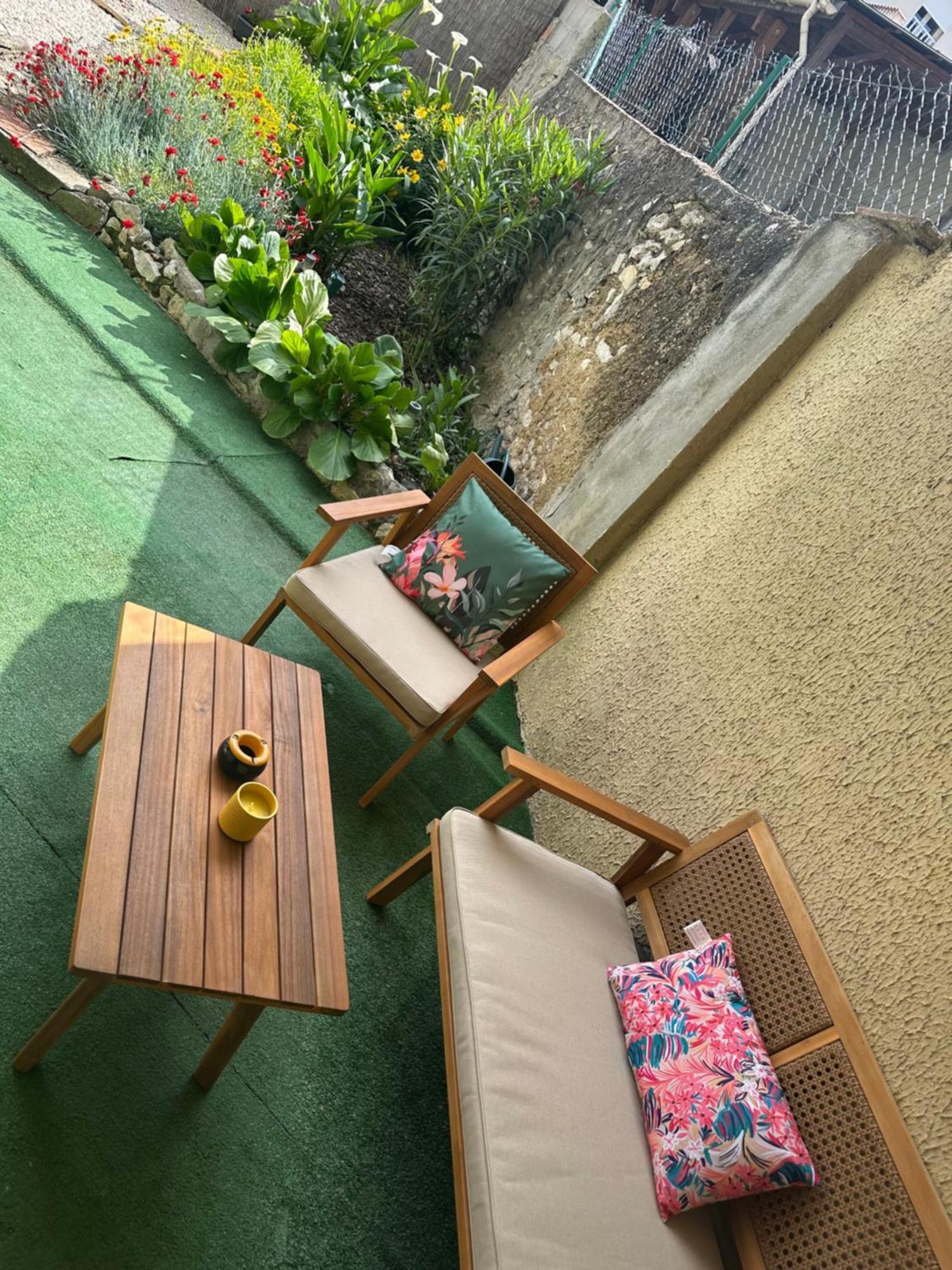 Appartement En Rez De Jardin Tout Equipe Fleurance Екстериор снимка